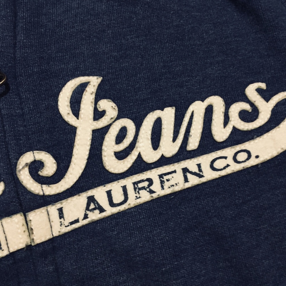 Vintage Ralph Lauren Polo Jeans Zip-up Sweatshirt - Picture 4 of 7